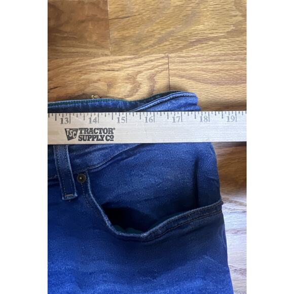 Vintage y2k Tommy Jeans Slim scaton 36 x 32 recycled Blue Denim Jeans Cotton - Picture 6 of 12